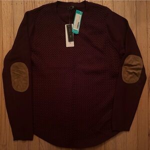 NEW Lety & Me Josey Elbow Patch Pullover